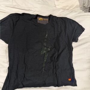 Aviator Nation Black Short Sleeve Tee